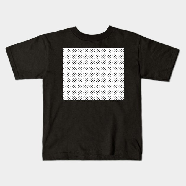 Decorative Black and White Pattern Kids T-Shirt by Lemonflowerlove
